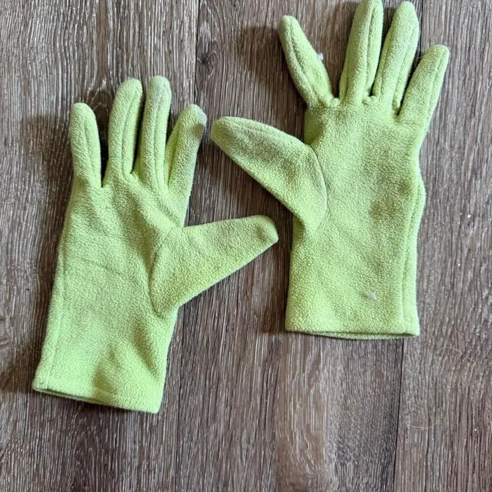 Unbranded Women's Green and Yellow Gloves